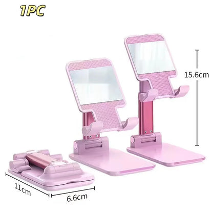Desk Mobile Phone Holder Stand For IPhone IPad Xiaomi Adjustable Desktop Tablet Holder Universal Table Cell Phone Stand