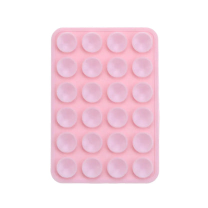 2pcs Double Sided Silicone Suction Cup Mobile Phone Suction Cup With Adhesive Pad Silicone Pad Rubber Suction Cup ﻿