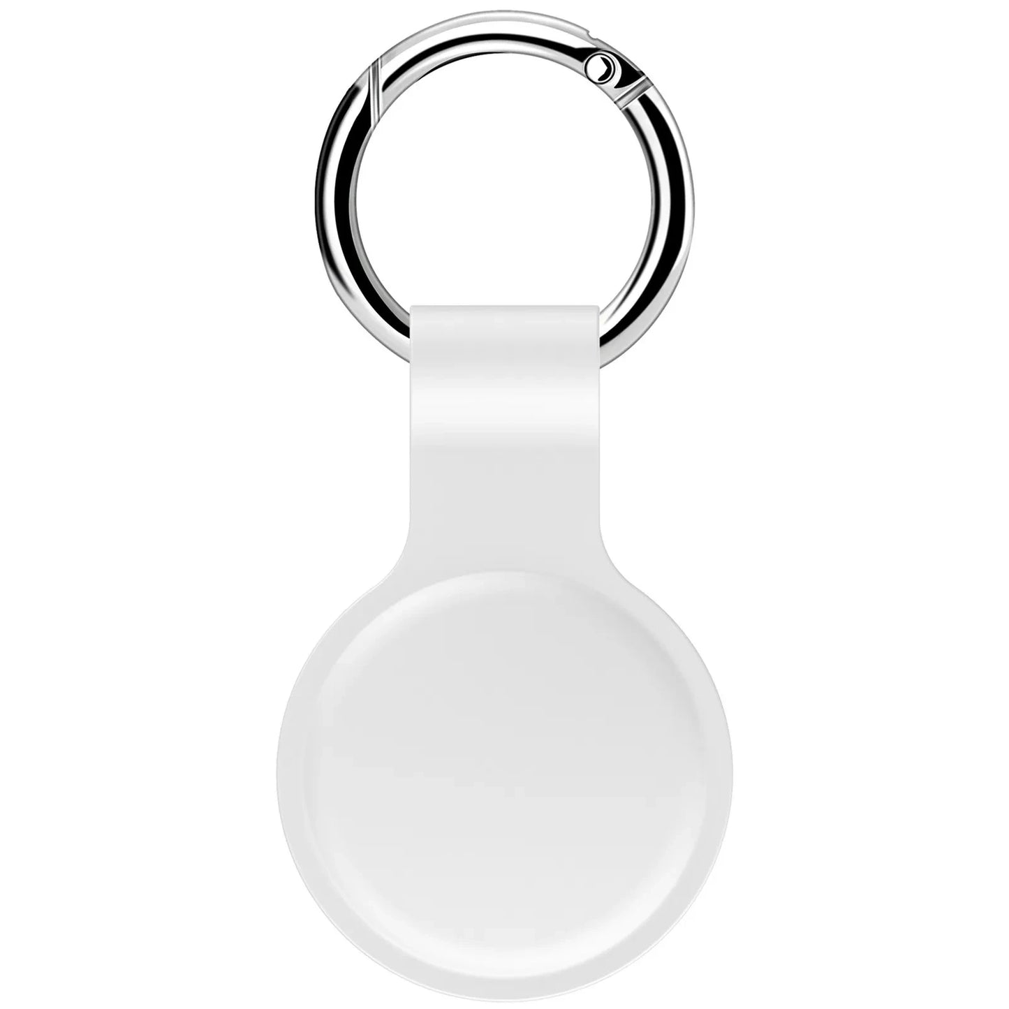 Mini Bluetooth Tag Liquid Silicone Protective Case Anti-Scratch Sleeve with Keychain for Apple AirTag