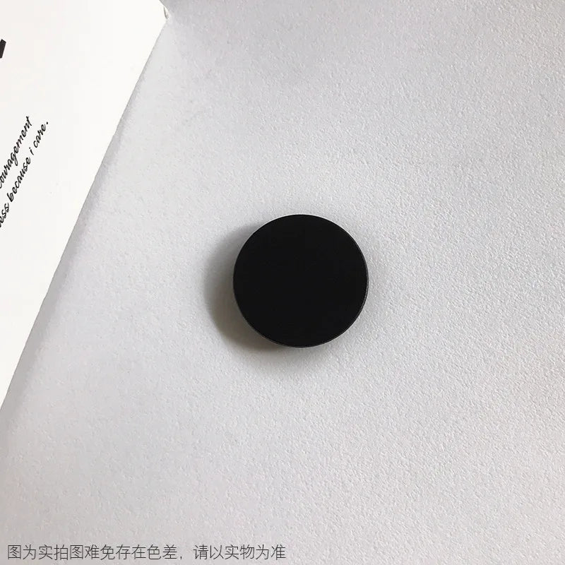 Finger Ring Holder Stand for IPhone 15 Samsung Support Telephone Mobilephones Grip Tok Folding Solid Color Pocket Socket Bracket