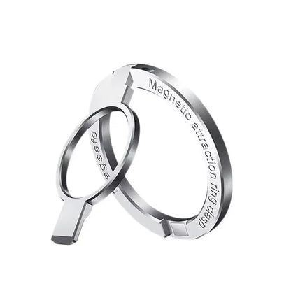 Magnetic Cell Phone Ring Holder Mobile Phone Bracket Removable Cell Phone Kickstand  for MagSafe iPhone 17 16 15 Samsung Xiaomi