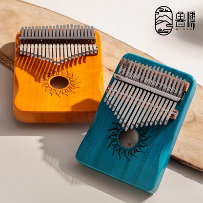 Hluru Kalimba Finger Piano 17 21 Keys Kalimba Thumb Piano Keyboard Musical Instrument Mbira for Beginner Music Lover Gifts