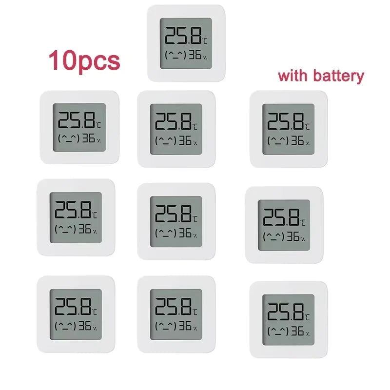 Mijia Bluetooth Temperature and Humidity Meter2 High Precision Temperature and Humidity Measurement APP Remote Monitoring