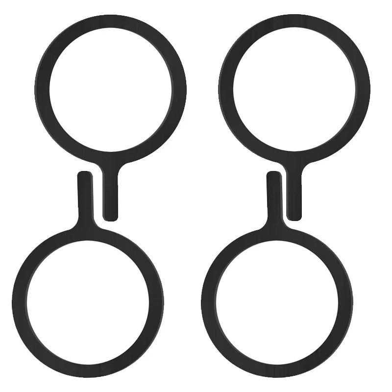 Self Adhesive Metal Ring Iron Sheet Sticker for Phone Case Magsafe Magnetic Wireless Charging Ring for Phone 15