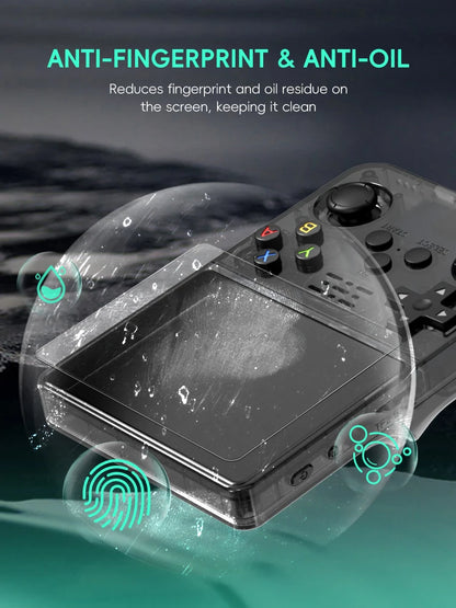 DATA FROG R36S Screen Protector Tempered Glass Protector for R35S RGB20S Retro Handheld Game Console Accessories