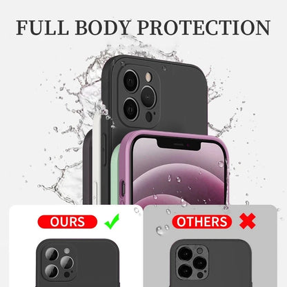 Luxury Original Liquid Silicone Case for IPhone 14 13 12 11 Pro Max Shockproof Case