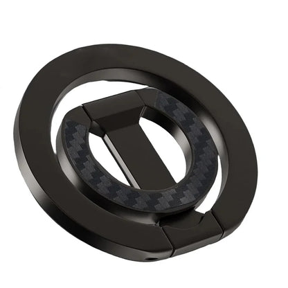 For Double-Sided Magnetic Phone Ring Holder for MagSafe Kickstand Magnet Grip for iPhone 16 15 14 For Huawei Xiaomi Stand Holder