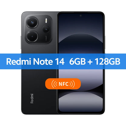 【World Premiere】Global Version Xiaomi Redmi Note 14 MediaTek Helio G99-Ultra 108MP AI 5500mAh 6.67" AMOLED 120Hz Display