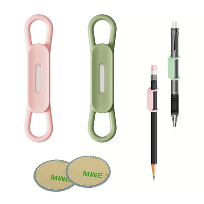 UMUST Magnetic Pencil Holder,Tablet Touch Pen Clips,Multifunction Silicone Adjustable Pen Stand for Office Accessories Organizer
