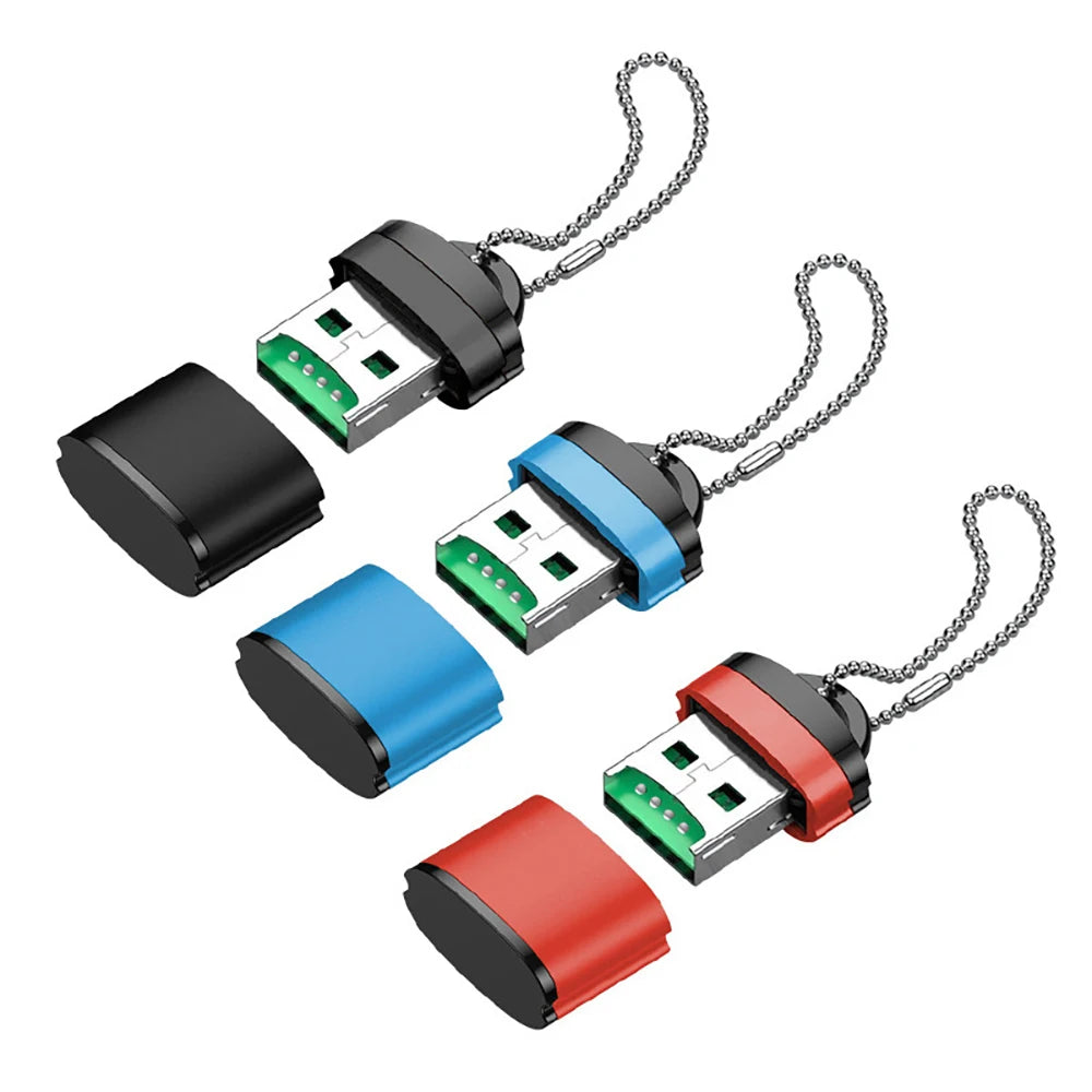 USB Micro SD/TF Card Reader USB 2.0 Mini Mobile Phone Memory Card Reader High Speed USB Adapter For Laptop Accessories