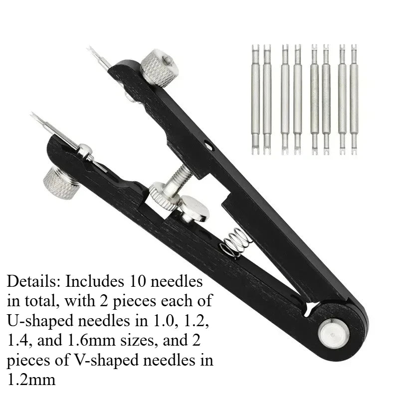 Watch Band Spring Bar Pin Remover Tool 6825 - For Watch Strap Link Removal Adjustment Disassembly Assembly Watch Repair DIY Tool