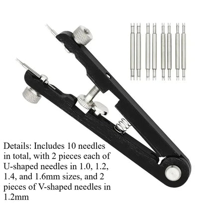 Watch Band Spring Bar Pin Remover Tool 6825 - For Watch Strap Link Removal Adjustment Disassembly Assembly Watch Repair DIY Tool