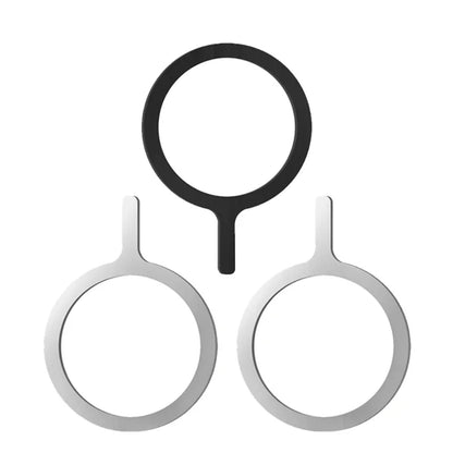 Self Adhesive Metal Ring Iron Sheet Sticker for Phone Case Magsafe Magnetic Wireless Charging Ring for Phone 15