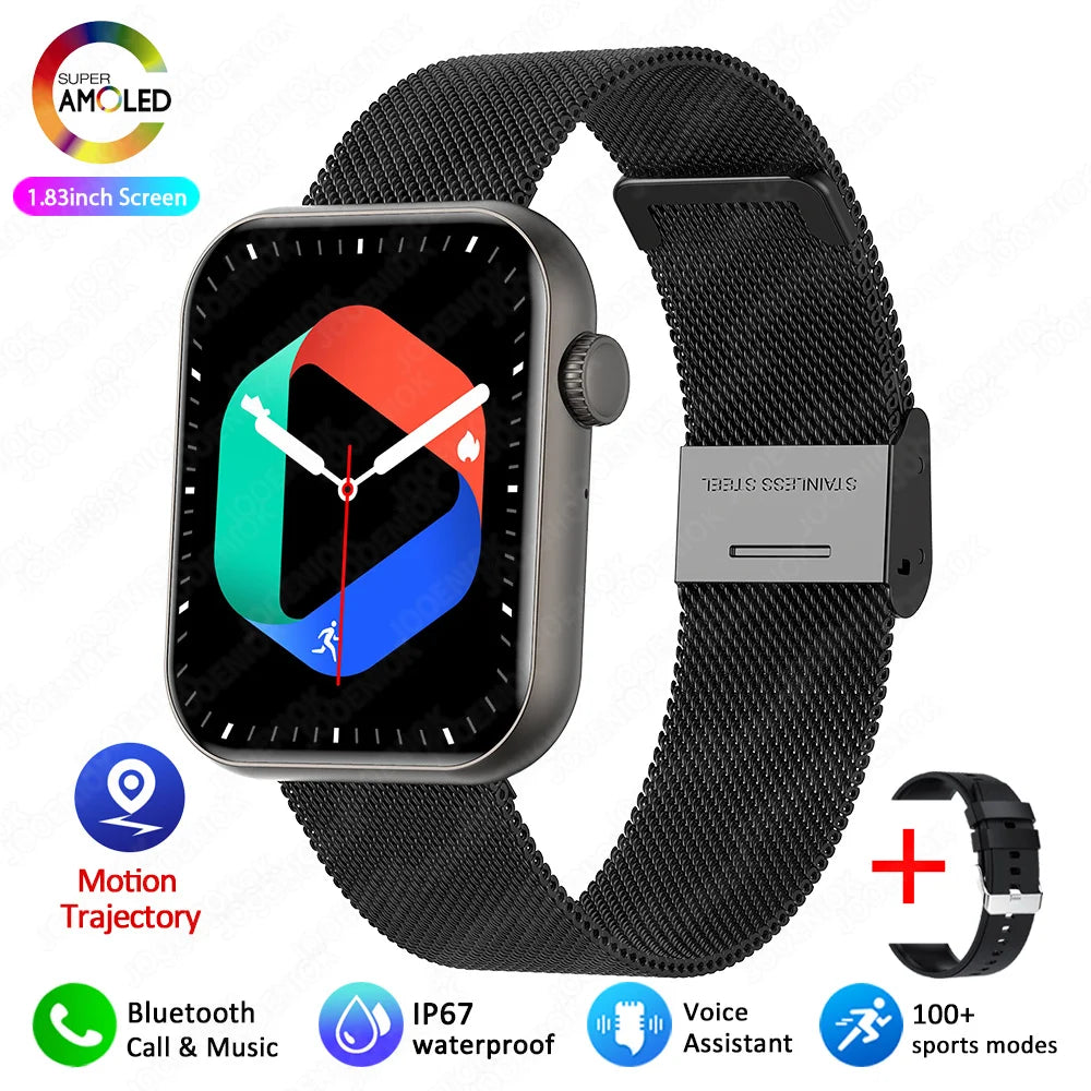 2025New Smartwatch Multi-functional Bluetooth Call Health Monitor Music Control Sports IP68 Waterproof Smart Watch For Men Women