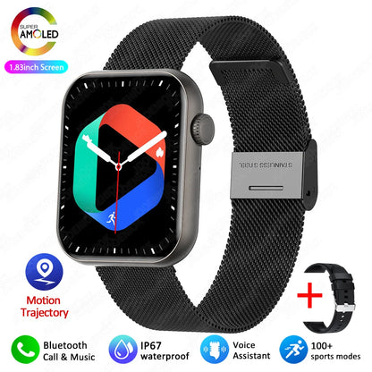 2025New Smartwatch Multi-functional Bluetooth Call Health Monitor Music Control Sports IP68 Waterproof Smart Watch For Men Women