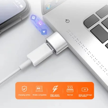 2Pcs USB To Type C OTG Adapter USB USB-C Male To Micro Type-c Female Converter For Macbook Samsung S20 USBC OTG Connector