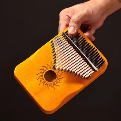 Hluru Kalimba Finger Piano 17 21 Keys Kalimba Thumb Piano Keyboard Musical Instrument Mbira for Beginner Music Lover Gifts