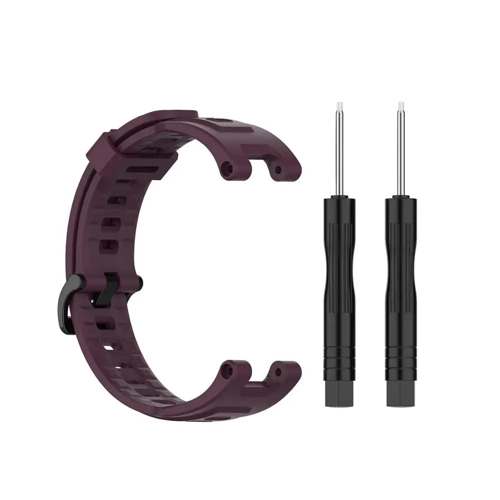 Watch Band For Xiaomi Amazfit T-Rex Pro Silicone Soft Wrist Strap Replacement Bracelet For Huami Amazfit Trex Sport Strap Correa