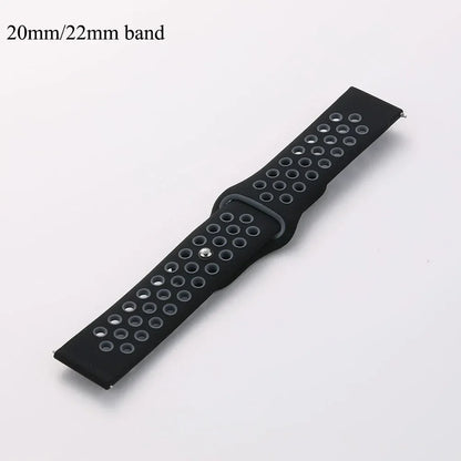 20mm 22mm Bracelet for Amazfit strap Silicone GTS/2/2e/GTS2 Mini/GTR 42mm/47mm/GTR2/2e/stratos Sport Watch band Amazfit bip 6 5
