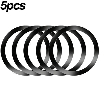 2024 Stainless Steel Universal Magnetic Metal Plate Ring For Magsafe Wireless Charger Iron Sheet Sticker Magnet Car Phone Holder