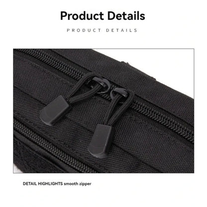 Tactical MOLLE Waist Pouch Compact EDC Utility Bag Phone Tool Storage Outdoor Hunting Hiking Accessory