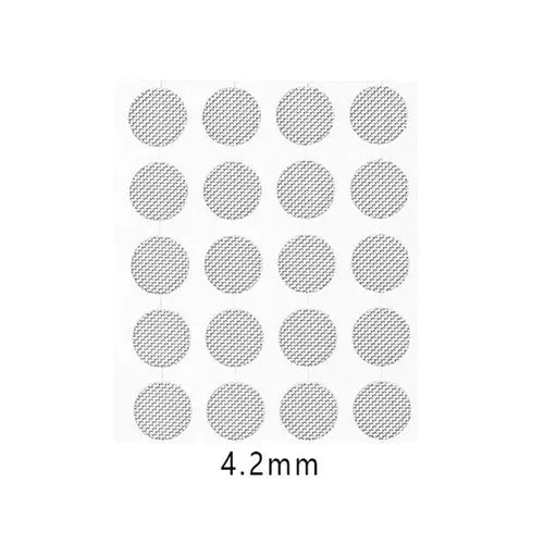 Earphone Dustproof Net 4mm 4.2mm 4.7mm 5mm Mesh Net Filter In-ear Headphones Anti-dust Protector Cover Earphone Accessories New