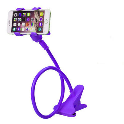 Universal Cell Phone Holder Flexible Long Arm Lazy Phone Stand 360° Rotation Stable Bracket Desk Bed Mount Stand Base Support