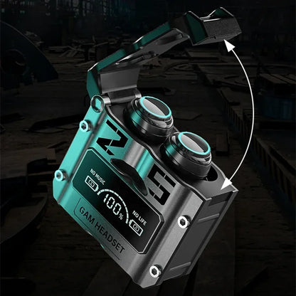 M25 TWS Bluetooth 5.3 Earbuds LED Digital Display Touch Control Wireless Stereo Sound Headphones