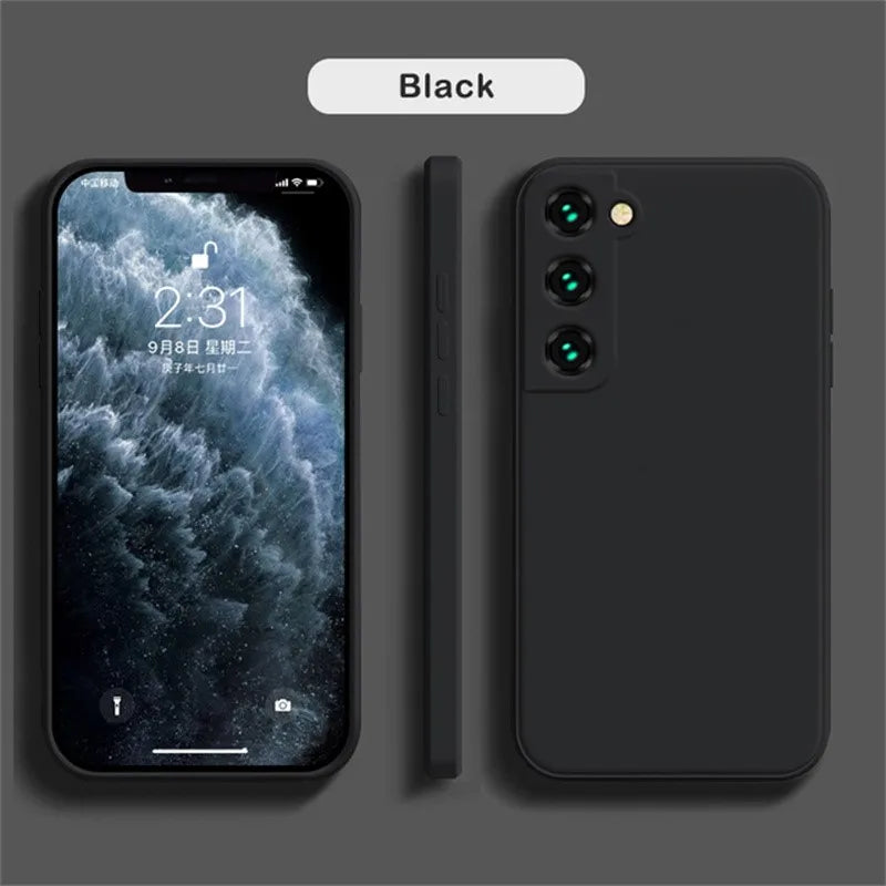 Square Basic Phone Case for Samsung Galaxy A14 A24 A34 A54 A04 A04E A04S A05 A05S A15 A25 A35 A55 A06 A16 A26 A36 A56 Cover