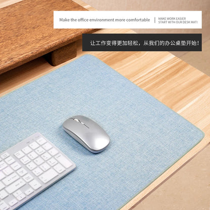 Gaming Mouse Pad Cotton and Linen Rubber XXL Mouse Mat Large Desk Mat Gaming PC Desk Mat Keyboard Pad Computer Desk Pad