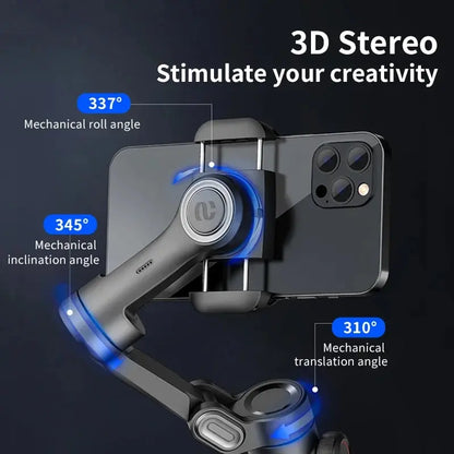 AOCHUAN 3-Axis Handheld Gimbal Stabilizer SmartXE for Smartphone for iPhone Android AI Face Tracking Tk Vlog