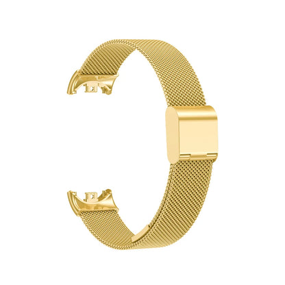 Metal strap For Xiaomi Mi Band 8 9 MIlan Wrist Metal Bracelet Screwless Stainless Steel for Mi Band 9 8Strap Wristbands Pulseira