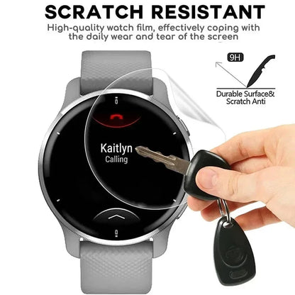 Hydrogel Film For Garmin Venu 3 3s 2 2s Protective Film Soft TPU Anti-scratch Screen Protector For Garmin Venu2 Venu3 Not Glass