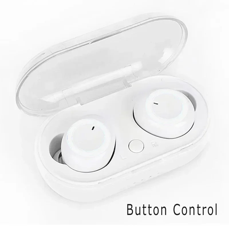 Wireless Bluetooth 5.0 Earphones 9D Stereo Headset with Mic Y50 TWS Touch Control Sport Earphones Waterproof Earbuds LED Display