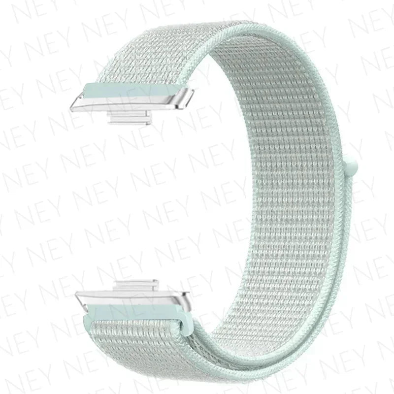 Nylon Strap For Huawei Watch Fit 3 4 Replacement Bracelet Nylon Loop Adjustable Band Soft Wristband Huawei Fit 4 Pro Accessories