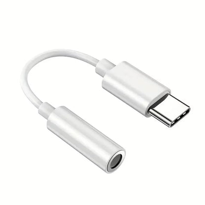 Type C To 3.5mm Aux Adapter Headphone Connector Adapter for Huawei Mate 30 Xiaomi Phone PD To 3.5mm Earphone Jack Audio Cables