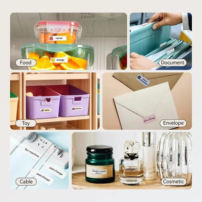 Niimbot D110 Portable Mini Printer Thermal Adhesive Sticker Label Printer Inkless Pocket Label Maker UV Printer For Mobile Label