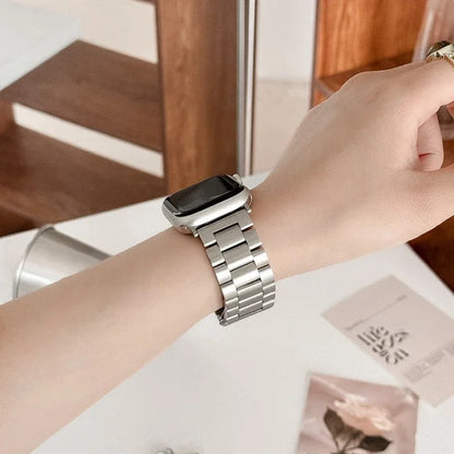 Metal Strap for Apple Watch Band 49mm 45 41 44 40 42 46 38mm Stainless Steel Bracelet for iWatch Series 10 Ultra 9 8 7 6 5 4 SE