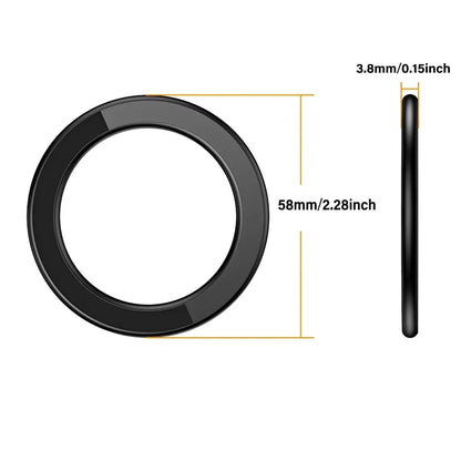 Magnetic Ring Holder For iPhone 16 15 14 13 12 Magnet Wall Mobile Phone Holder Magnetic Magsafe Car Phone Stand Universal