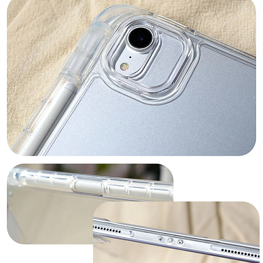 For 2025 iPad Air 11 Case iPad 10th Generation  11th A16  9th Mini6 7 13in iPad Pro11 4 5 10.9in 12.9 M2 M3 M4 M5 Holder Case