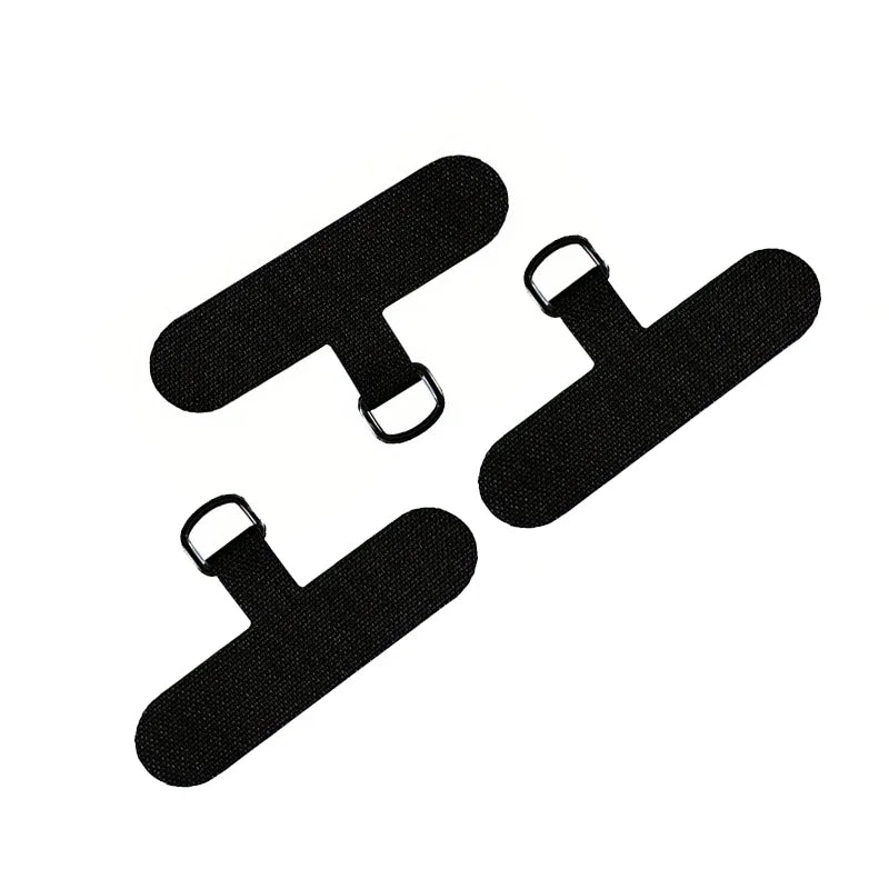 3/5pcs Mobile Phone T-shaped Strap Plate Sheet Cellphone Case Braid Lanyard Accessories Weave Card for iPhone 12 13 14 15 Xiaomi