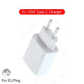 30W Type C PD Cable Fast Charger For iPhone 16 15 14 13 12 11 17 Pro Max Air iPad Travel Adapter USB C Phone Charger Accessories