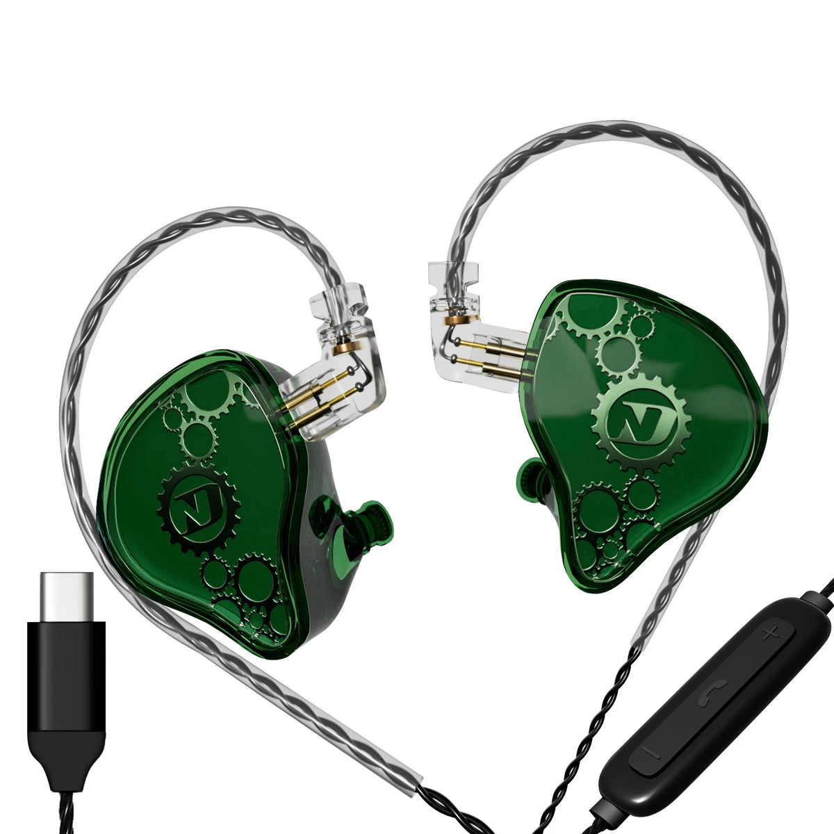 ND Venus headphones hifi wired high-quality in-ear typec interface round hole 3.5 game monitoring ear return