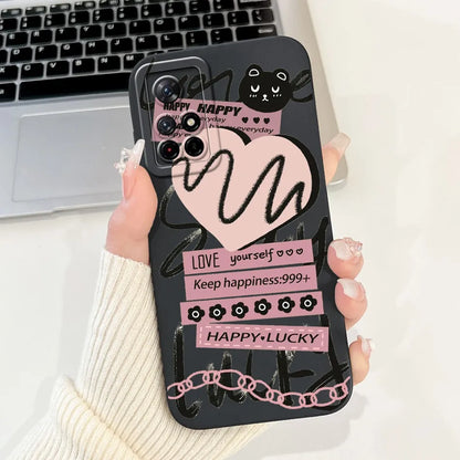 For Xiaomi Poco M4 Pro 5G PocoM4 Cute New Design Phone Case For Poco M4 Pro M 4 M4Pro 4G 5G Shockproof Soft Silicone Cases