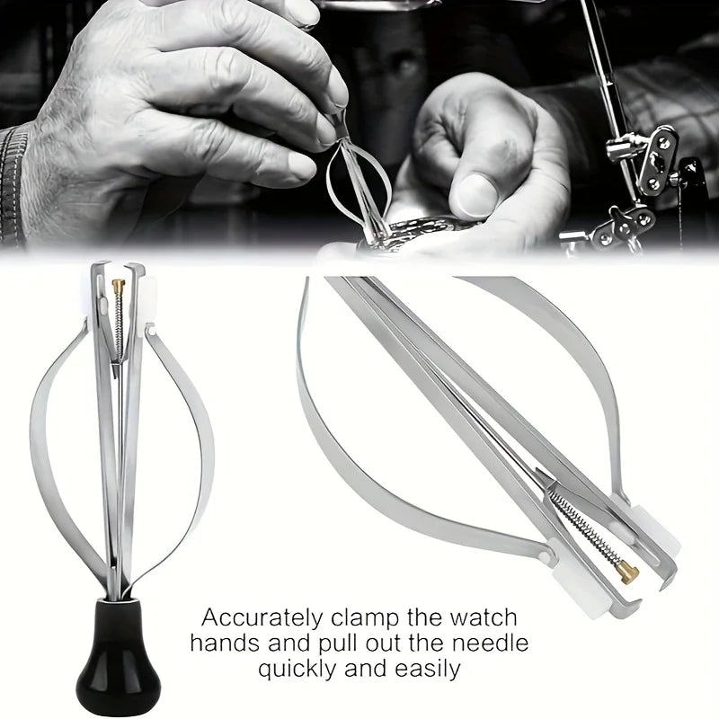 Watch Hands Remover Presser Watch Needles Picker Puller Fitting Removal Tool Watch Repair Tool Watchmaker Accessories Kit