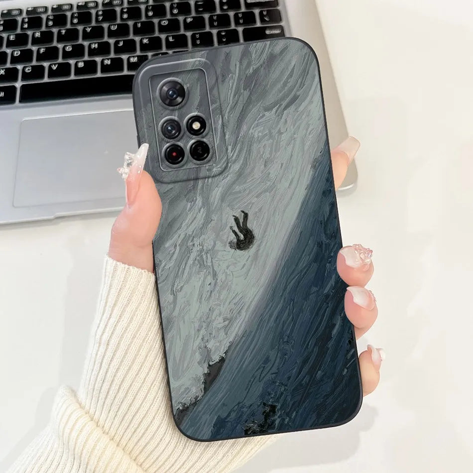 For Xiaomi Poco M4 Pro 5G PocoM4 Cute New Design Phone Case For Poco M4 Pro M 4 M4Pro 4G 5G Shockproof Soft Silicone Cases