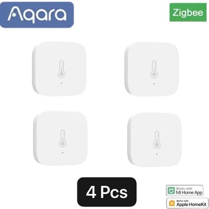 Global version Aqara Temperature Humidity Sensor Smart Air Pressure Sensor Zigbee Smart home For Xiaomi APP Mi home Homekit APP