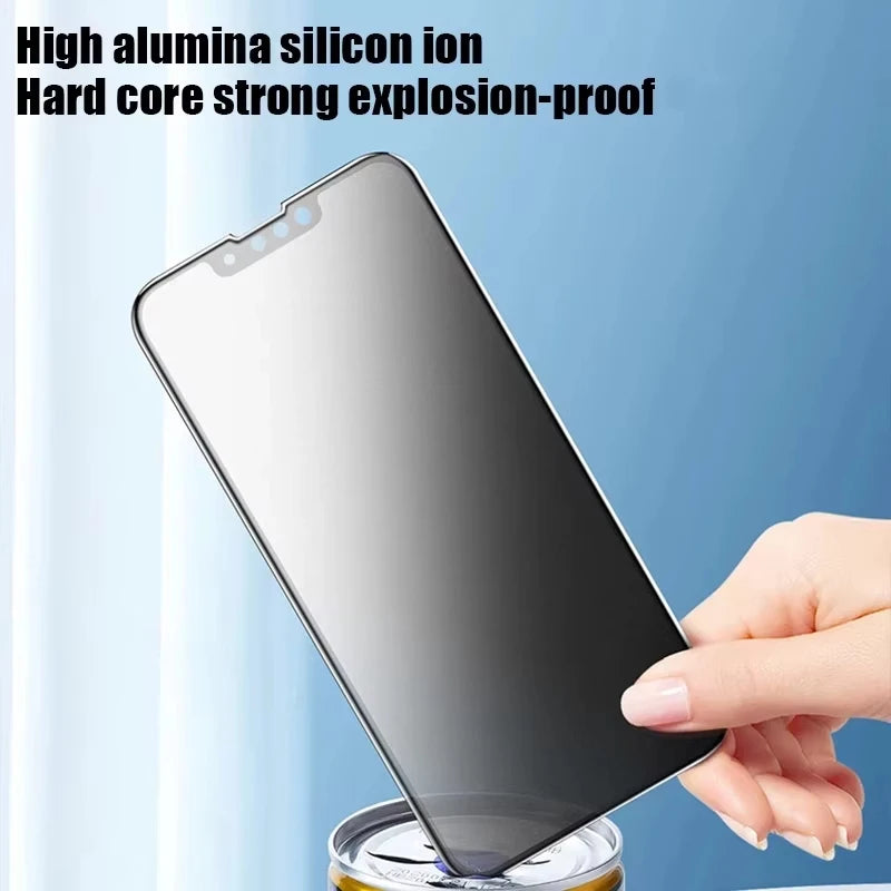 1-5PCS Matte Privacy Screen Protectors For iPhone 17 16 15 Pro Max 14 13 12 11 17Air X XR XS 7 8 Plus SE Anti Spy Ceramic Film
