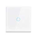 Touch Switch EU US LED Crystal Glass Panel Wall Lamp Light Switch 1/2/3 Gang AC100-240V LED Sensor Switches Interruttore