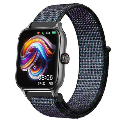 20mm 22mm Nylon Loop For Amazfit GTS4/2/3/3pro/2e/GTS2 Mini/GTR 4 42/47mm/GTR 2e/stratos bracelet for Amazfit bip/U/S/lite strap